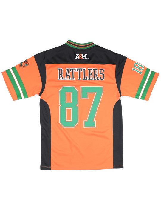 Rattlers custom baseball jersey Green Famu 00