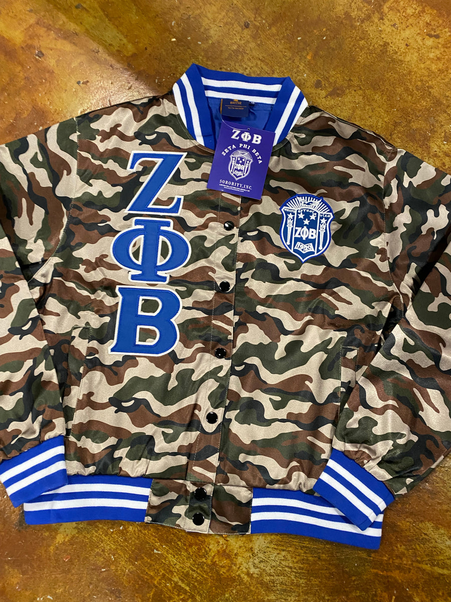 D9 - Zeta Phi Beta Satin Jacket