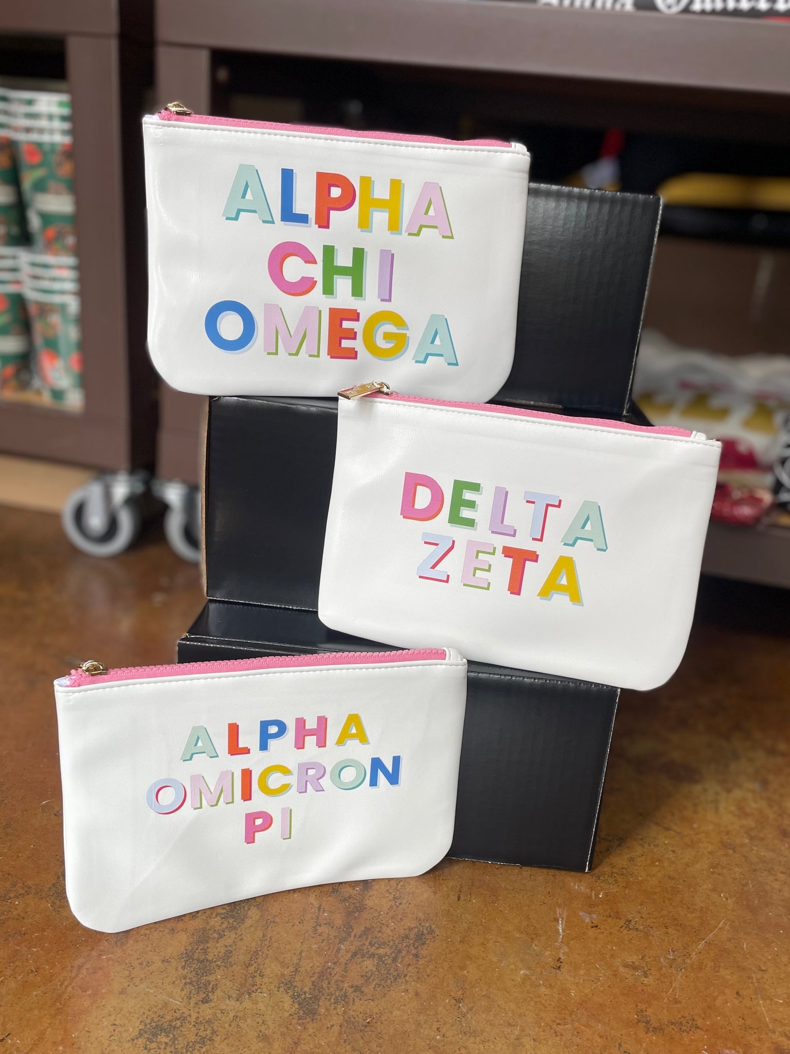 AL - Sorority Cosmetic Pouch