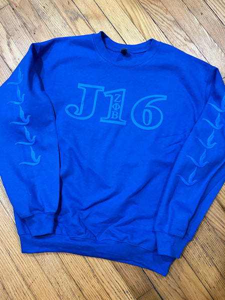 Zeta 1920 or J16 Puff Print Sweatshirt