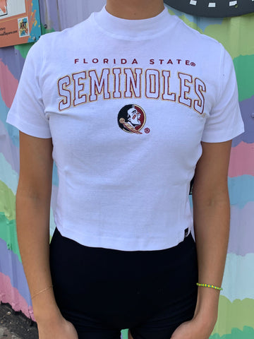 FSU - White Baby Tee