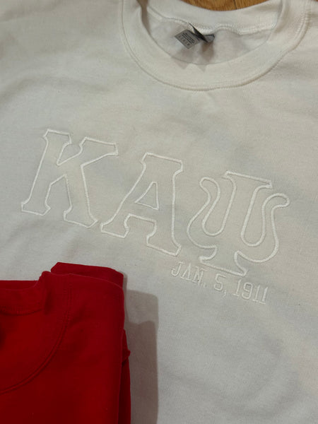 Kappa Alpha Psi - Tone Embroidered J5 Sweatshirt