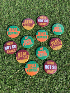 3" BOWL GAME BUTTONS (READY TO SHIP)
