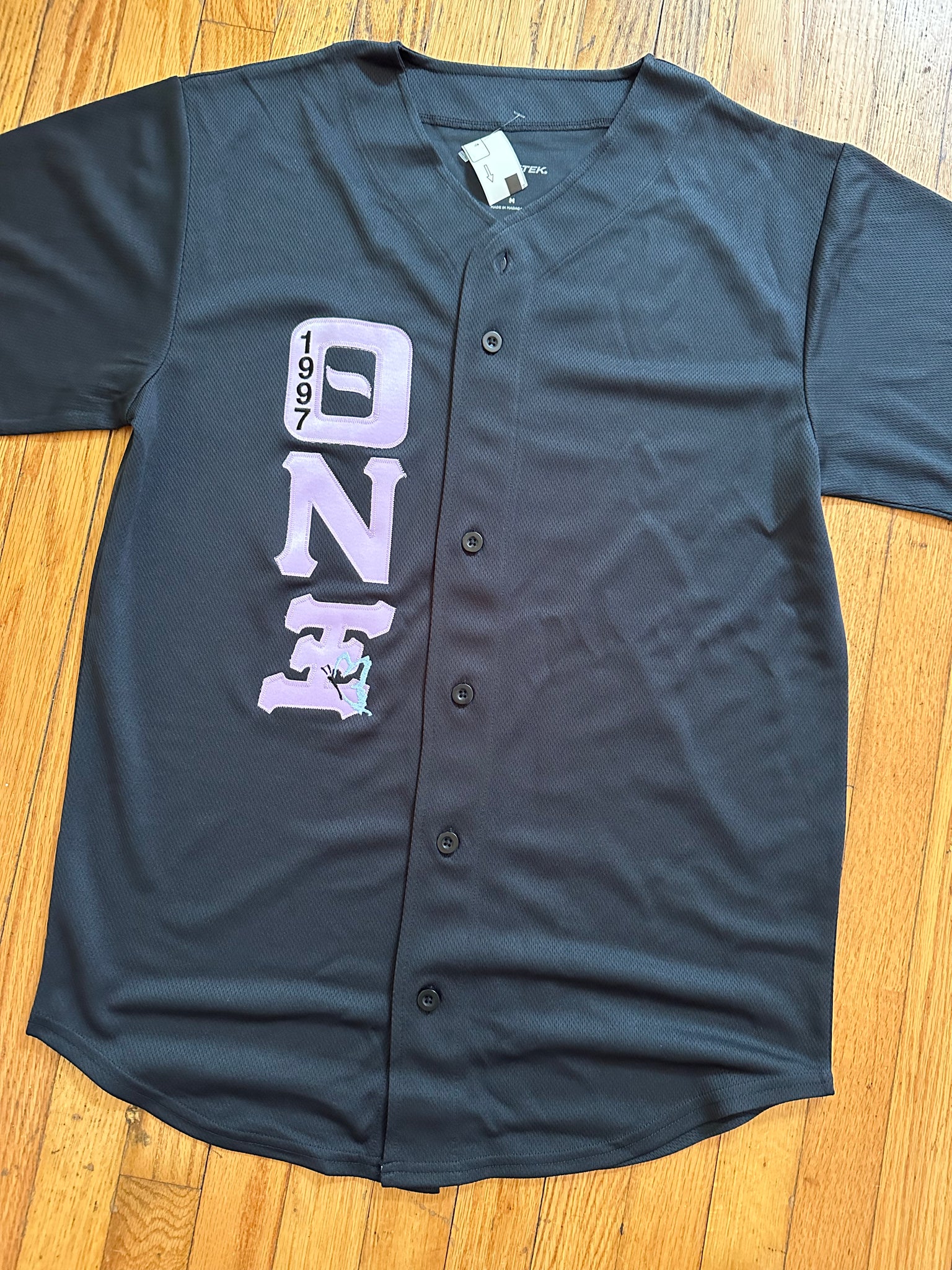 Theta Nu Xi - Full Button Baseball Jersey
