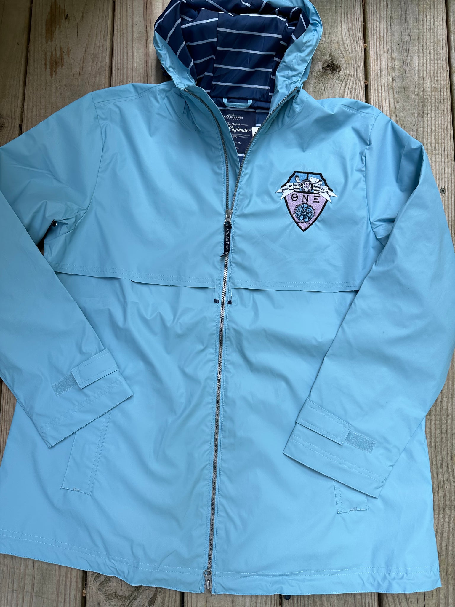 Theta Nu Xi - Sorority Premium New Englander Rain Jacket