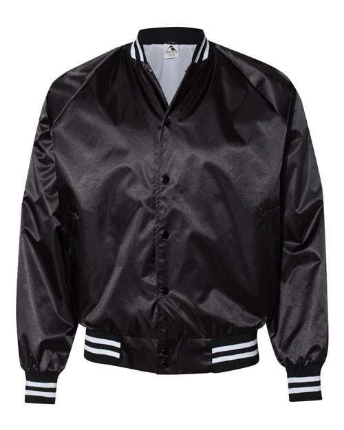 FAMU CG - Satin Bomber Jacket – Campus Greek & Embroidery Shop