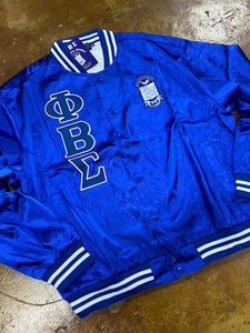 D9 - Phi Beta Sigma Satin Baseball Jacket