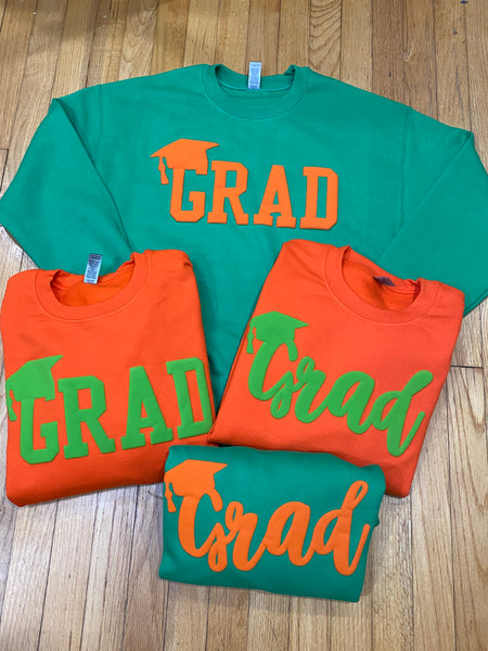 Grad - 3D Puff Sweatshirts