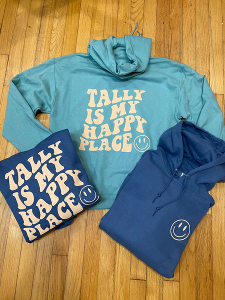 Happy Place Hoodie - Tally