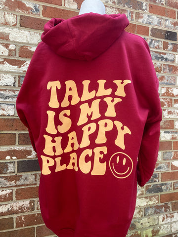 Happy Place Hoodie - Tally