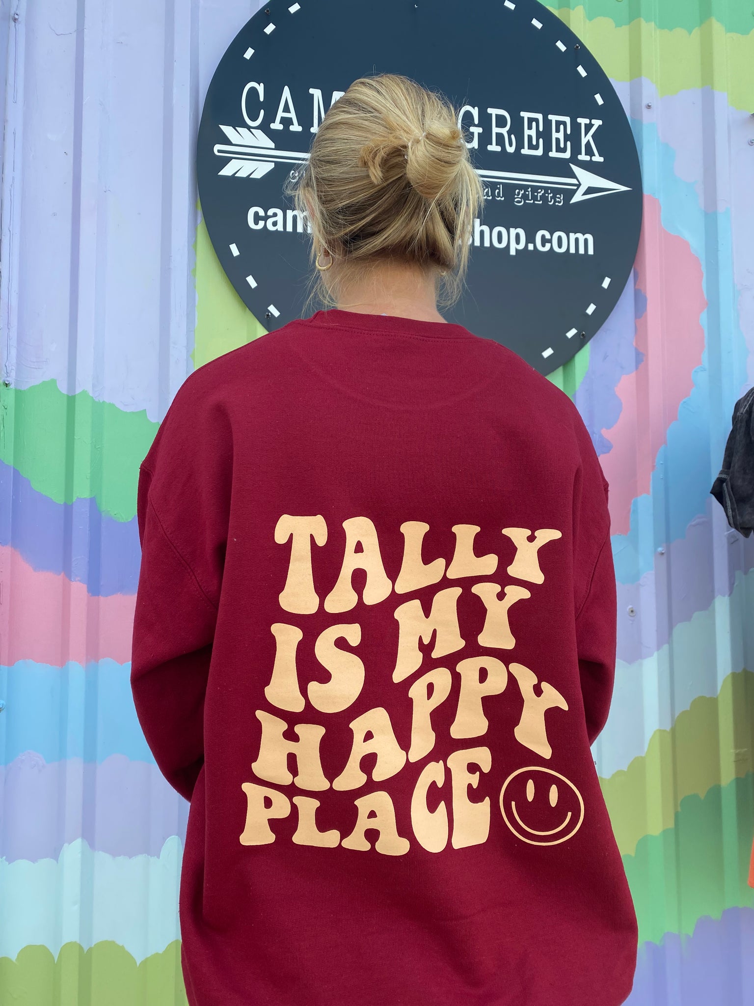 Happy Place Sweatshirt - Tally