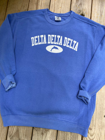 Sorority Fraternity Vintage Comfort Colors Sweatshirt – Campus