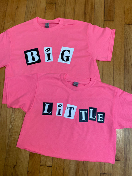 Big/Little - Mean Girls Themed Tees