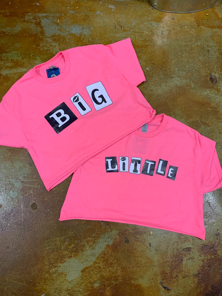 Big/Little - Mean Girls Themed Tees