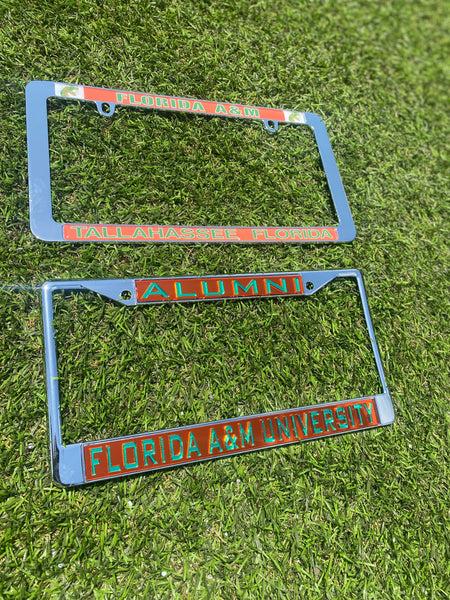 FAMU - Alumni Car Tag Frames Chrome