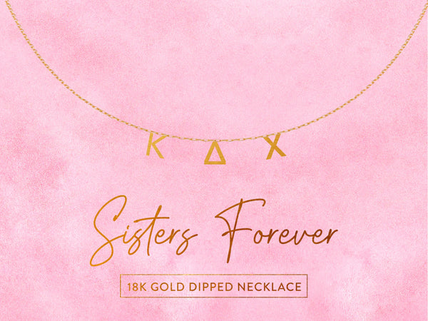 Greek Name Necklace - MGC, Music and Service Greeks